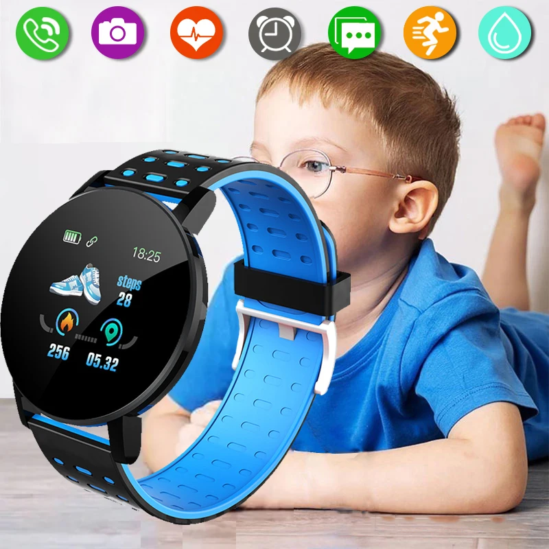 Smartwatch Digital Watches For Kid Boy - Crianças Sports Smart Watch, Relógio Digital