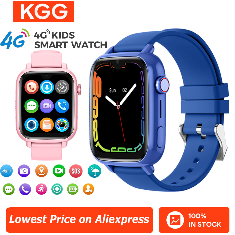Smartwatch Watches For Kids With Gps - 4g relógio inteligente crianças telefone relógio