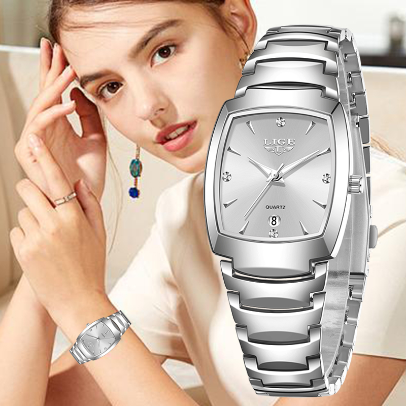 Ladies Fashion Watch - Relógio Feminino LIGE 2026 Novo, Luxuoso,