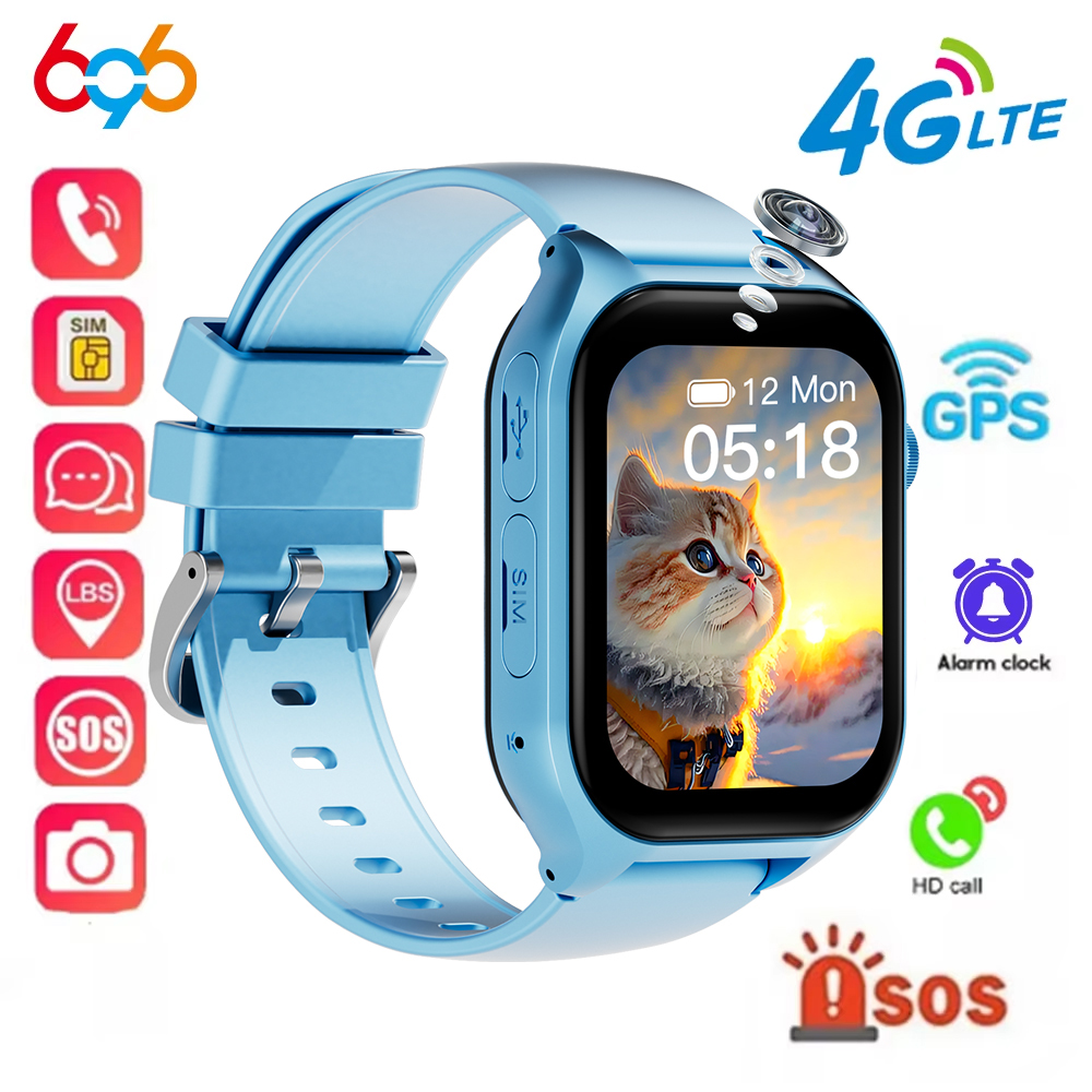 Smartwatch Watches For 12 Year Old Boy - Relógios Inteligentes 4G para Crianças com