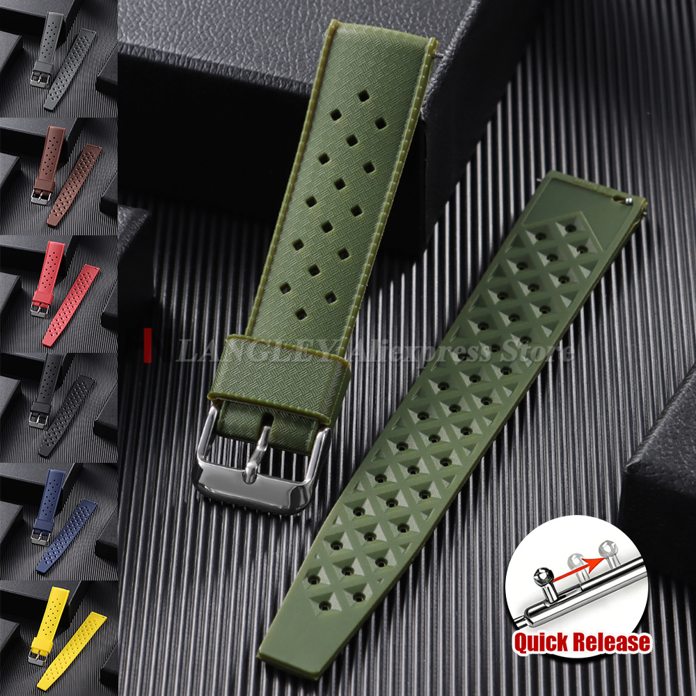 Citizen Watches Smartwatch - Pulseira de Silicone Tropical com Liberação