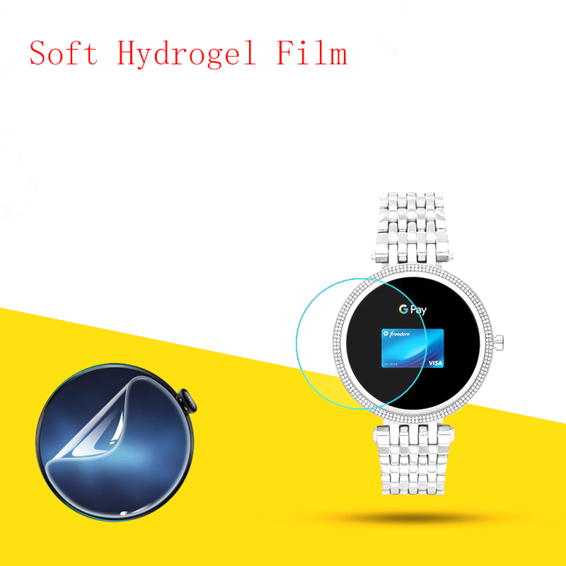 Filme de hidrogel macio transp - Smartwatch Watches Michael Kors avaliação e preço