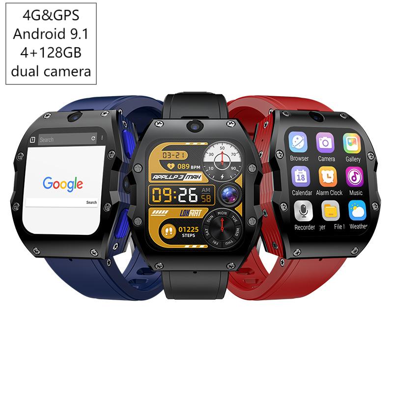 4G Android Smartwatch 4 + 128G - Smartwatch Watches Smart avaliação e preço