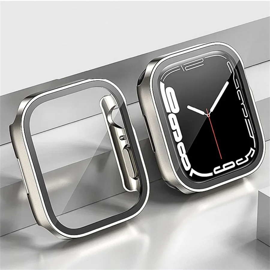 Vidro + capa para apple watch  - Watches Not Smartwatch avaliação e preço