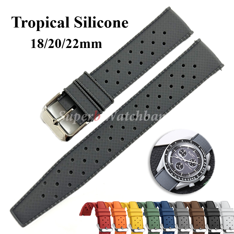Tropical Silicone Watch Band Q - Citizen Watches Smartwatch avaliação e preço