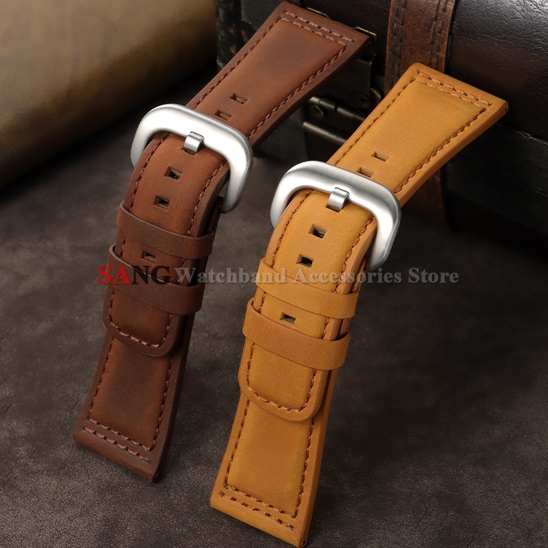 Pulseira de couro vintage de 2 - Watches Rolex Smartwatch avaliação e preço
