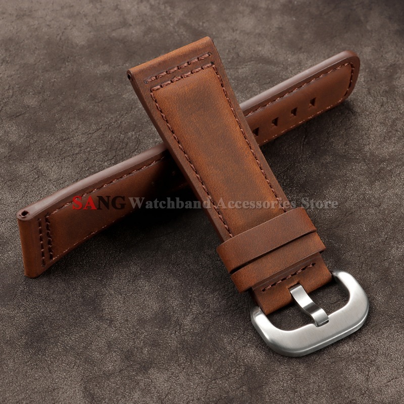 Pulseira de couro vintage de 2 - Watches Rolex Smartwatch avaliação e preço