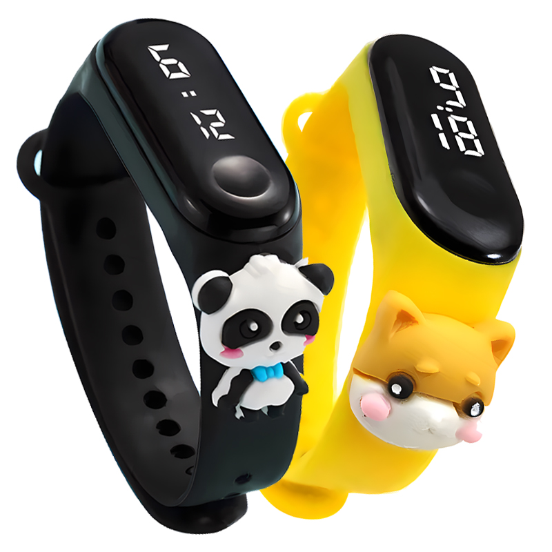 Relógio inteligente multicolor - Smartwatch Digital Watches For Kid Boy avaliação e preço