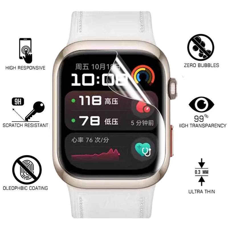 Película de hidrogel tpu para  - Watches Not Smartwatch avaliação e preço