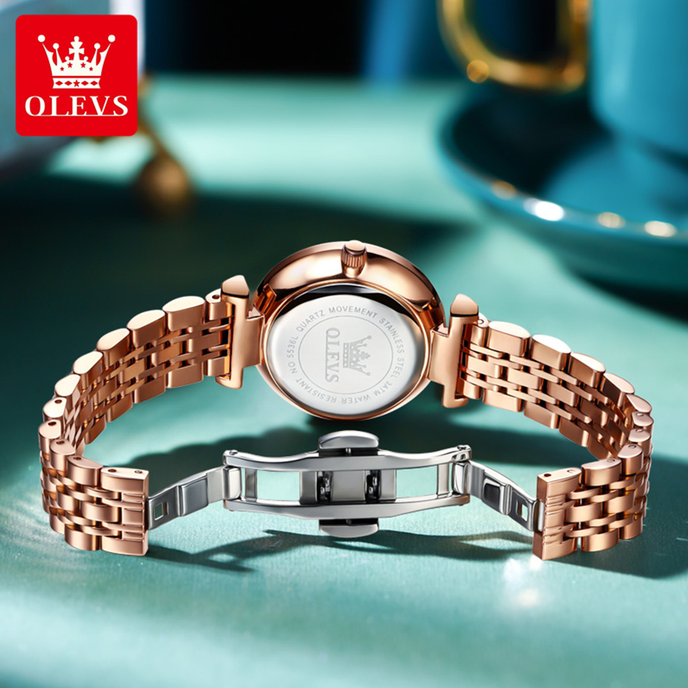 OLEVS 5536 Relógio Feminino El - Ladies Fashion Watch avaliação e preço