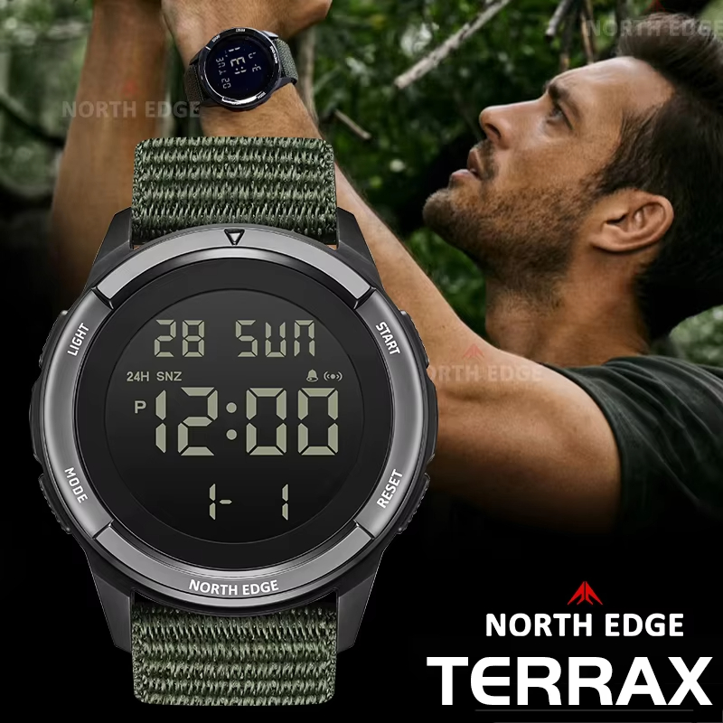 North edge 2025 terax relógios - Altimeter Compass Watch avaliação e preço