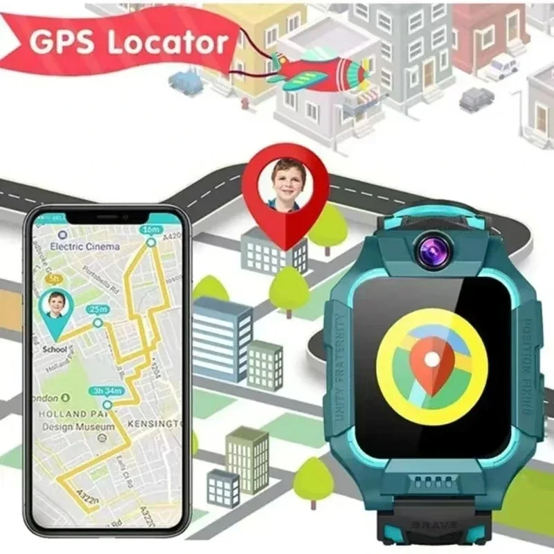 Relógio Inteligente Infantil L - Smartwatch Watches For Kids With Gps avaliação e preço