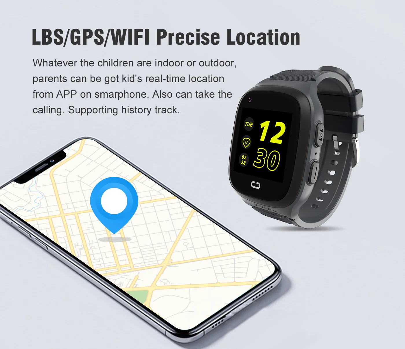4g crianças smartwatch sos à p - Smartwatch Watches For Kids With Gps avaliação e preço