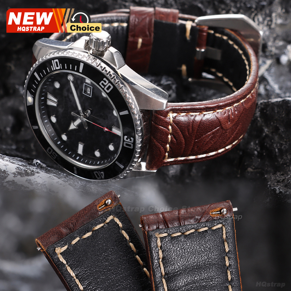 Nova Pulseira de Couro Estampa - Watches Rolex Smartwatch avaliação e preço