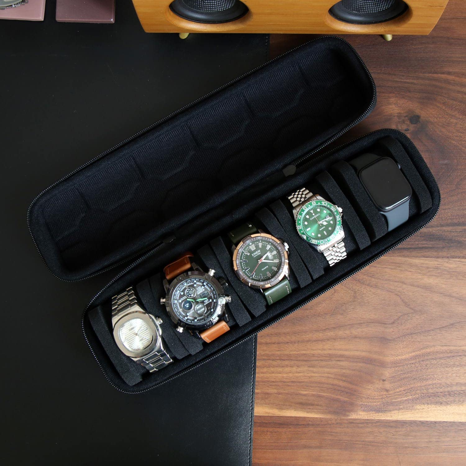 Organizador de caixa de relógi - Smartwatch Watches For Men avaliação e preço