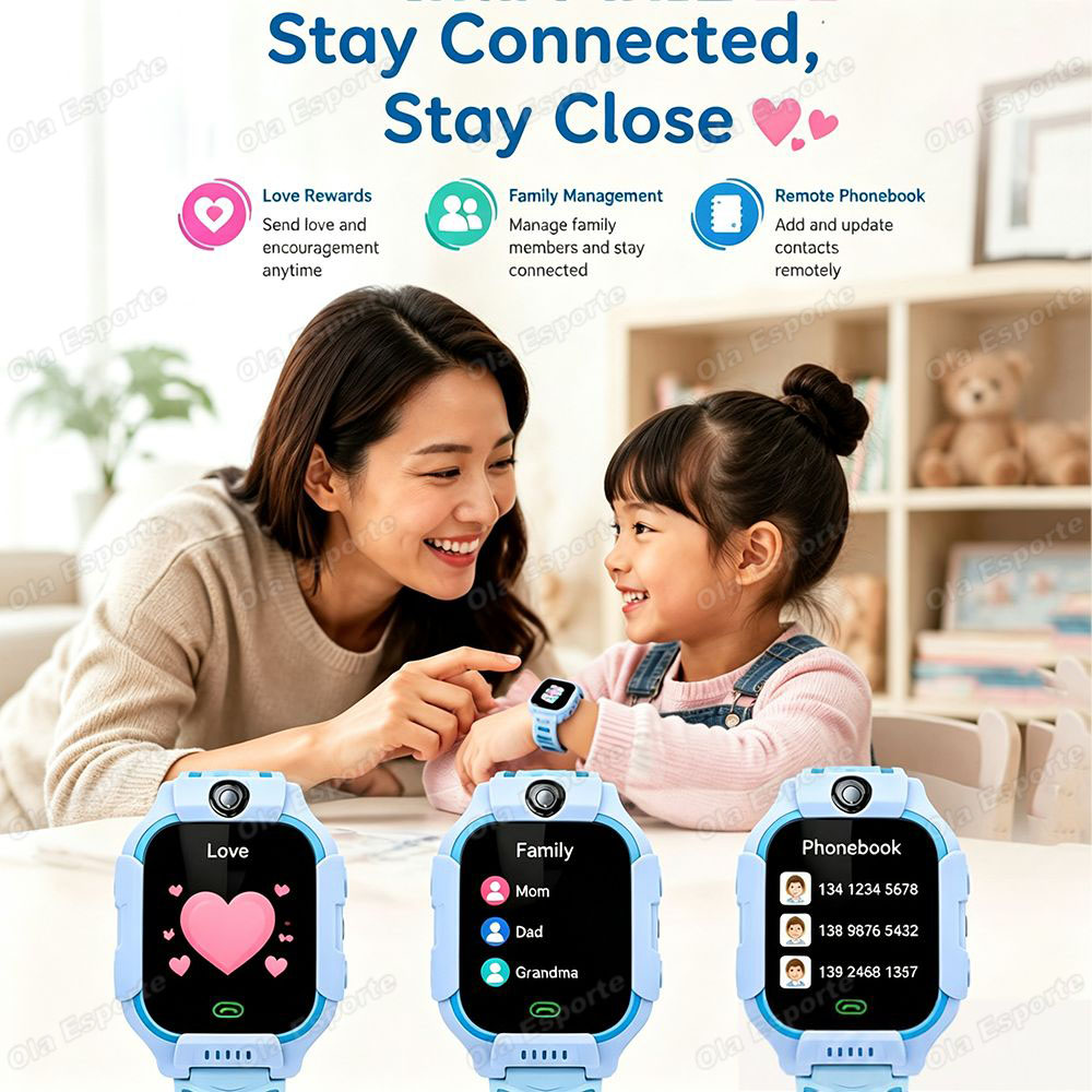 Novo Relógio Inteligente GPS 5 - Smartwatch Watches For Kids With Gps avaliação e preço
