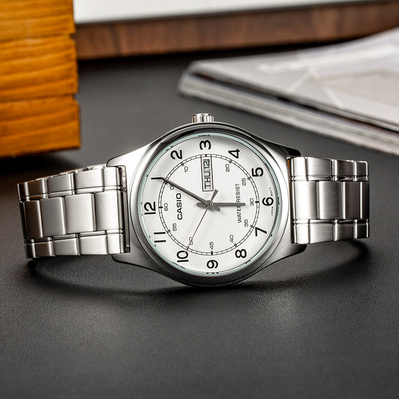 Casio MTP‑V006D |   Relógio de - Smartwatch Casio Watches For Men avaliação e preço