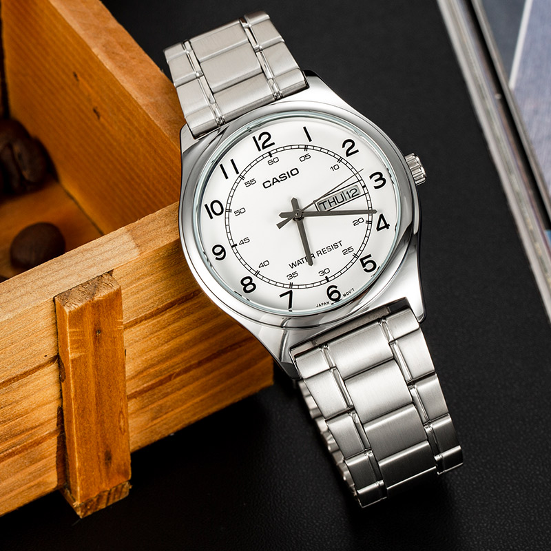 Casio MTP‑V006D |   Relógio de - Smartwatch Casio Watches For Men avaliação e preço