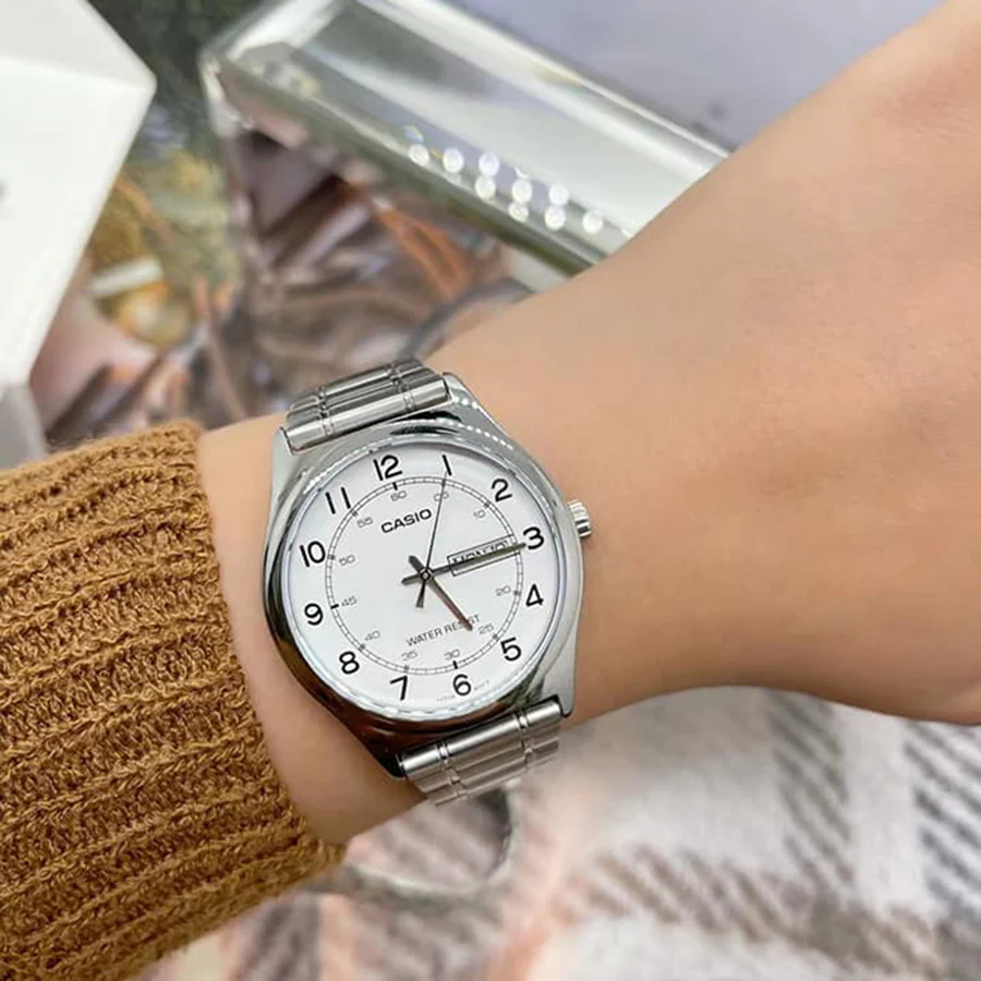 Casio MTP‑V006D |   Relógio de - Smartwatch Casio Watches For Men avaliação e preço