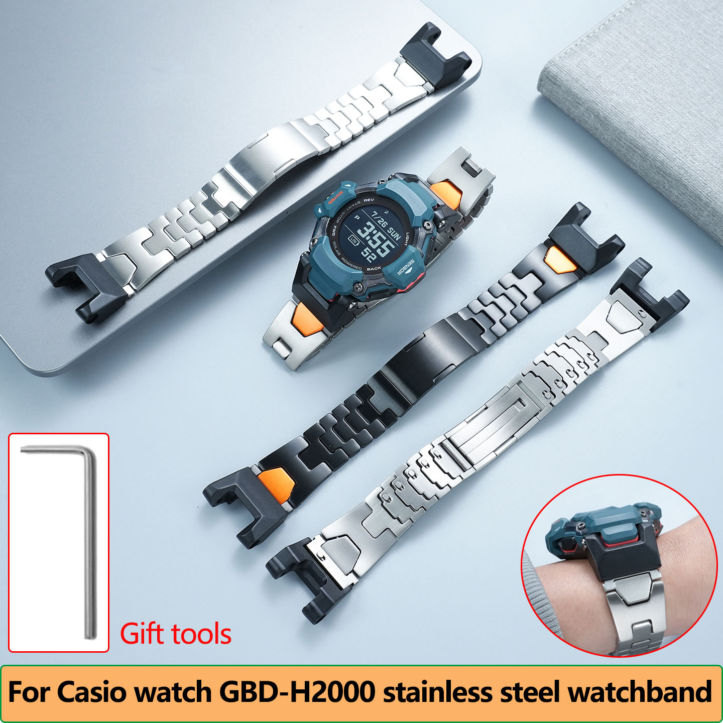 Pulseira de metal à prova d'ág - Smartwatch Casio Watches For Men avaliação e preço