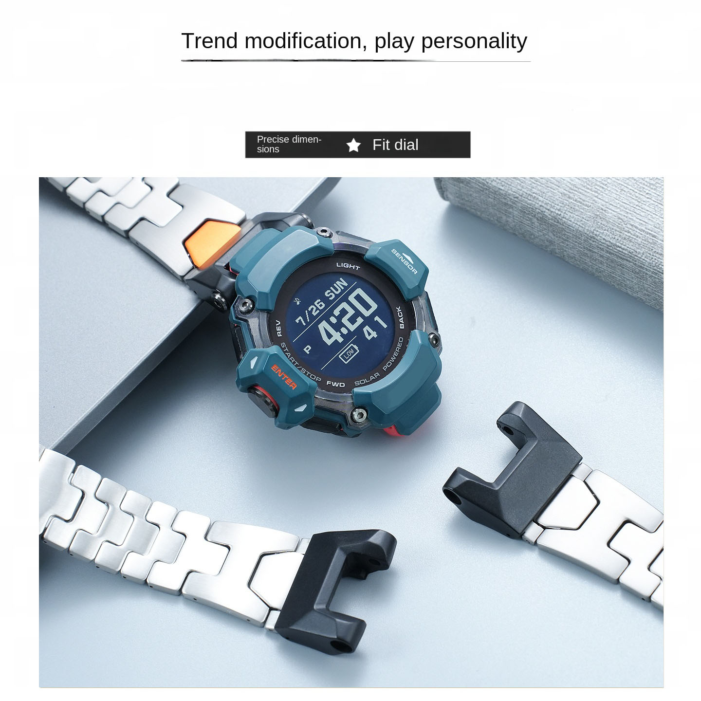 Pulseira de metal à prova d'ág - Smartwatch Casio Watches For Men avaliação e preço