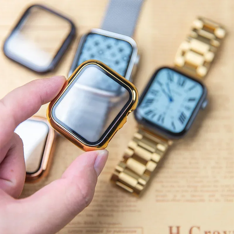 Vidro + capa para apple watch  - Watches Not Smartwatch avaliação e preço