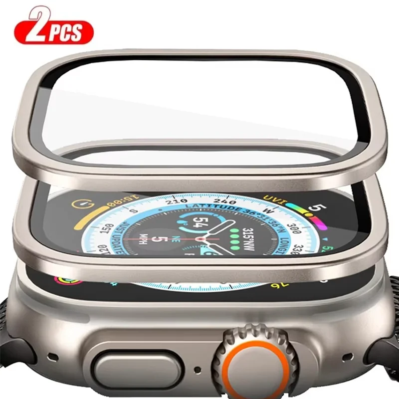 Capa de liga de alumínio + vid - Smartwatch Watches For Men avaliação e preço