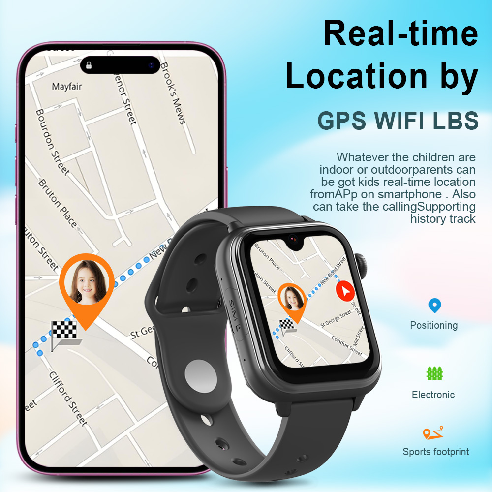 Wonlex KT37 GPS Relógio Inteli - Smartwatch Watches For Kids With Gps avaliação e preço
