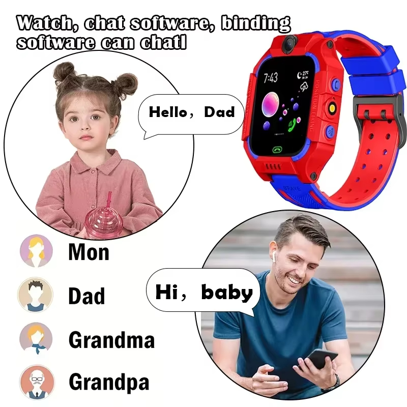Relógio Inteligente Infantil L - Smartwatch Watches For Kids With Gps avaliação e preço